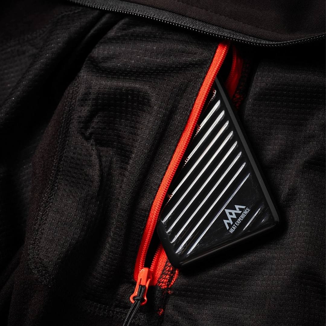 HeatX - Lämmitettävä liivi fleece naisille – musta