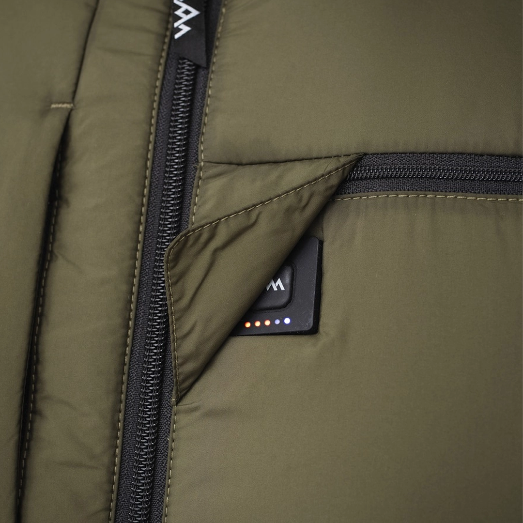 HeatX Lämmitettävä liivi Jakt Dam V2 – Oliivinvihreä