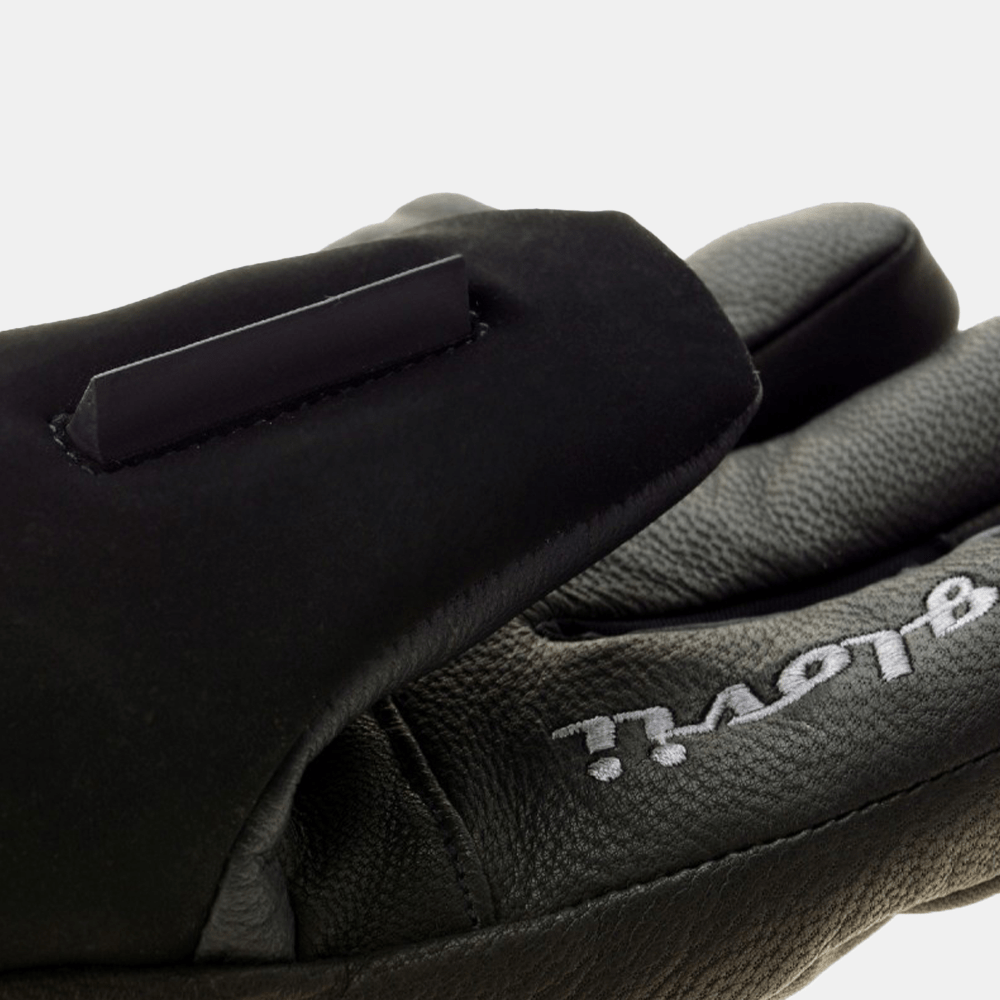 Glovii Svarta Värmehandskar för Skidåkning - Nordiq Heat