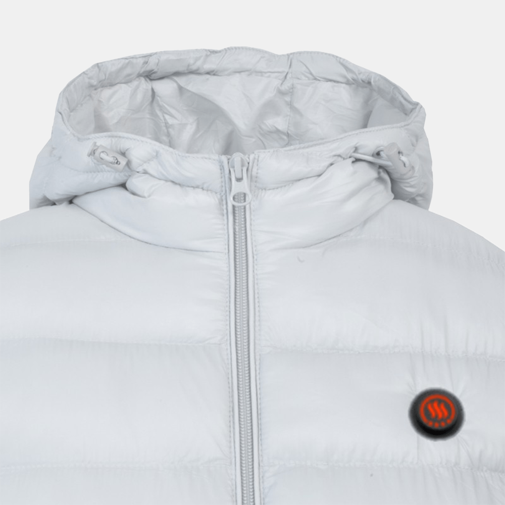 Glovii - Värmejacka Dam Ljusgrå - Nordiq Heat