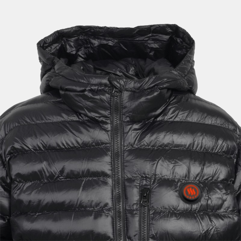 Glovii - Värmejacka Herr Svart - Nordiq Heat