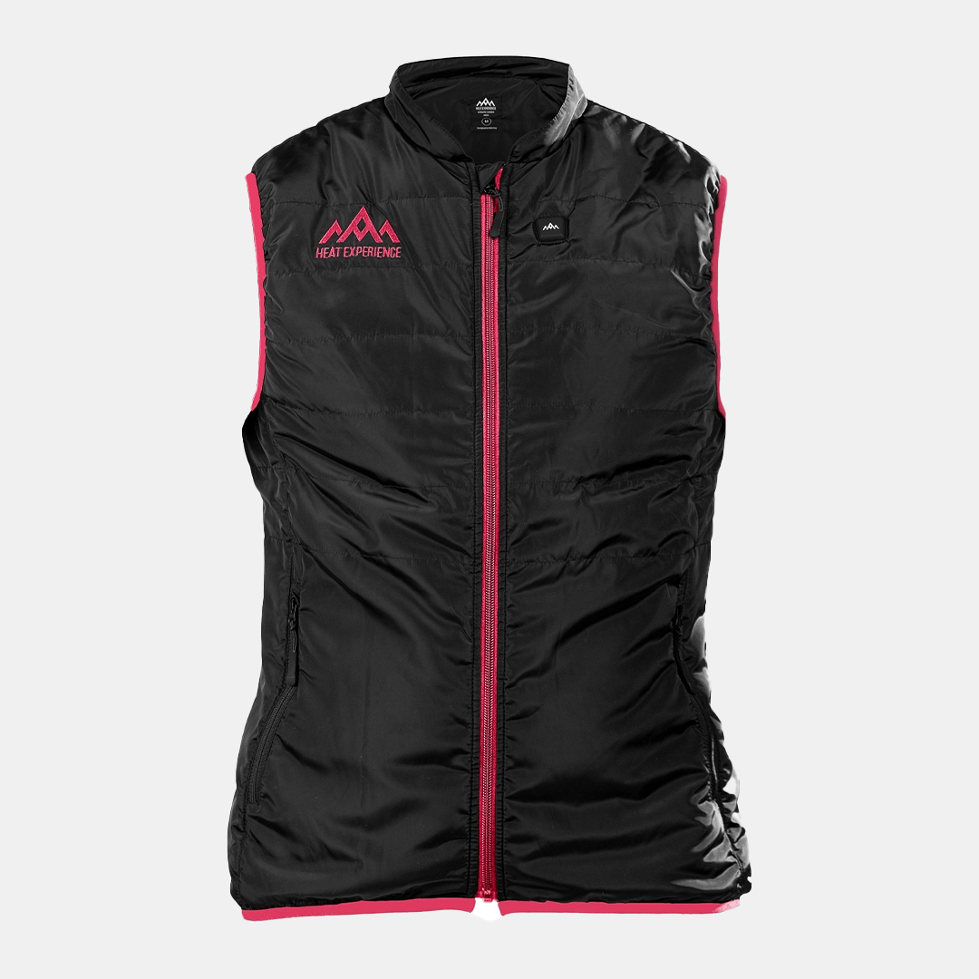 HeatX - Värmeväst Everyday Dam Rosa/Svart - Nordiq Heat