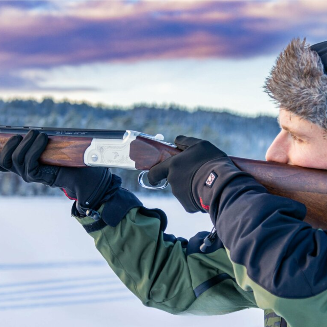 Bucken – Supertunna Lämmitettävät hanskat paristoilla & USB-latauksella