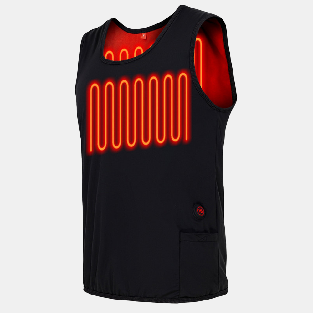 Glovii - Lämmitettävä liivi joustava universaali USB