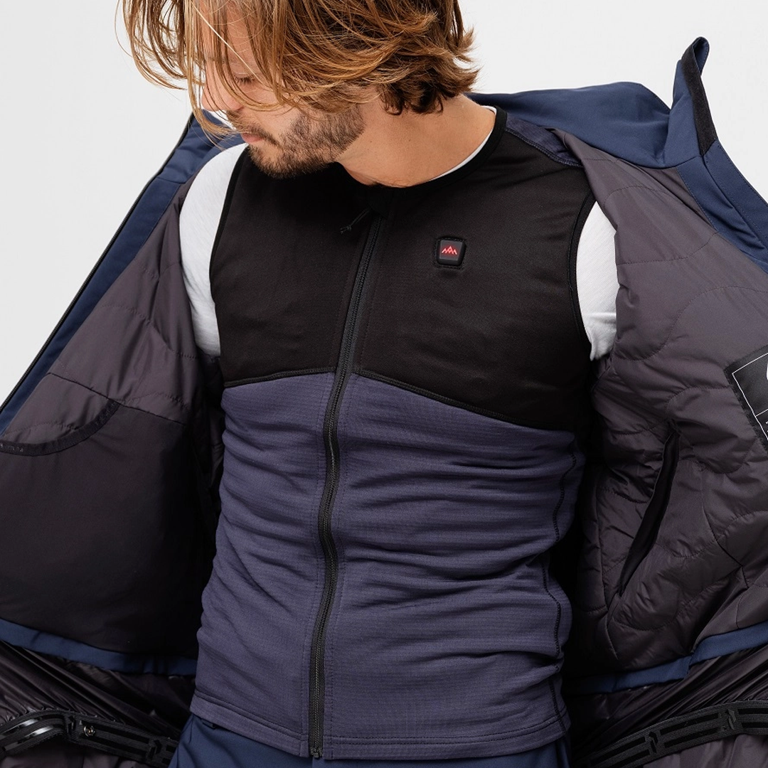 HeatX Lämmitettävä liivi Innerlager Unisex – Navy/Musta