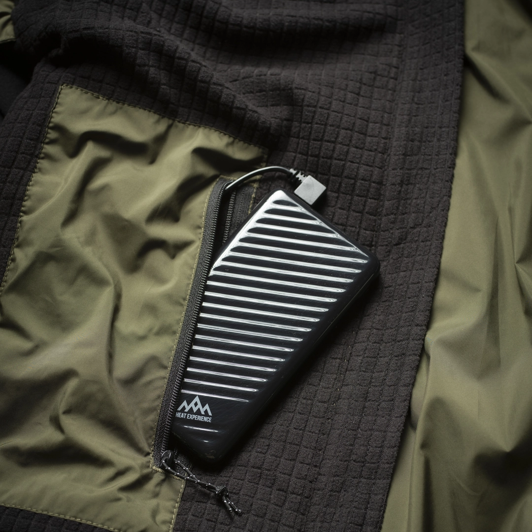 HeatX - Lämmitettävä liivi Jakt Herr V2 – Oliivinvihreä