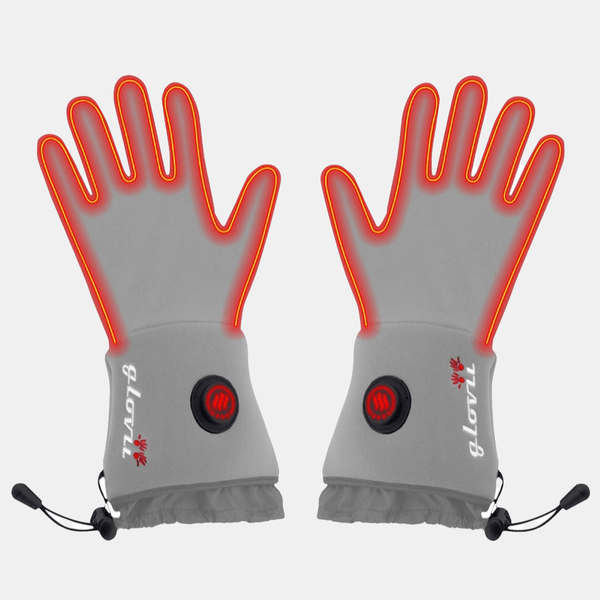 Glovii - Ohuet Lämmitettävät hanskat Universal