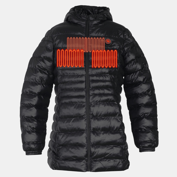 Glovii - Naisten Lämpötakki Musta