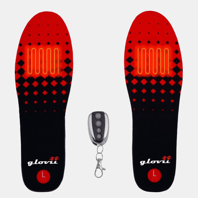 Glovii Lämmitettävät pohjalliset kaukosäätimellä