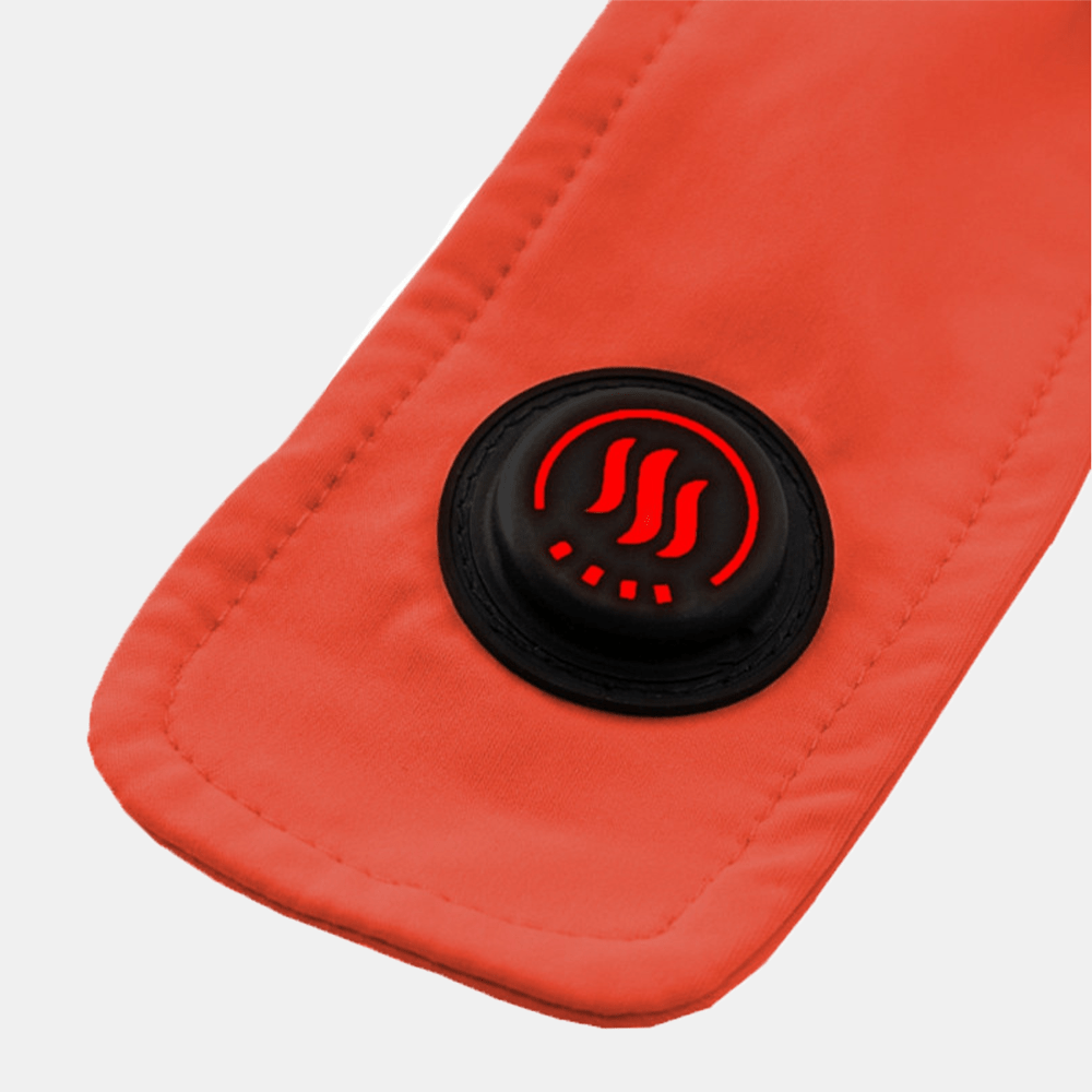 Glovii - Värmeunderställsbyxor Orange-Röd - Nordiq Heat