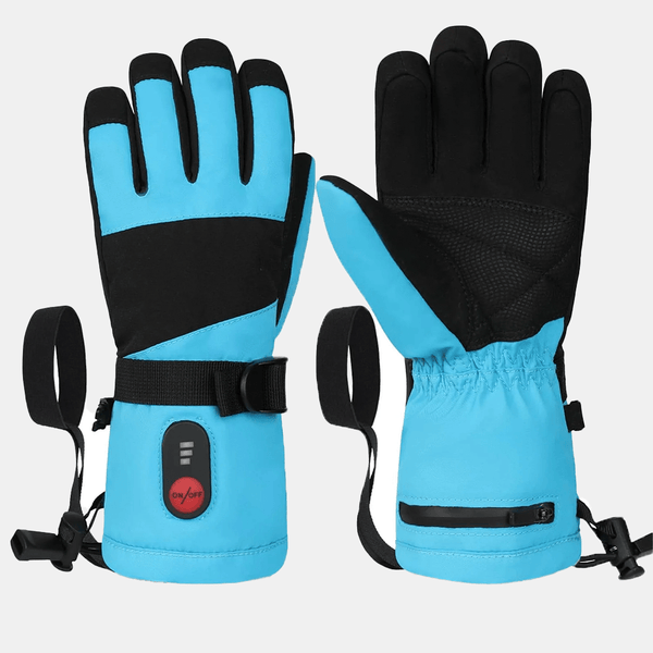 Savior Heat - Siniset Lämmitettävät hanskat lapsille